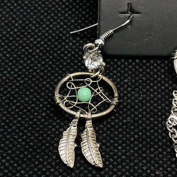 LOVEsick dream catcher earring and cuff set - Picture 3 of 4